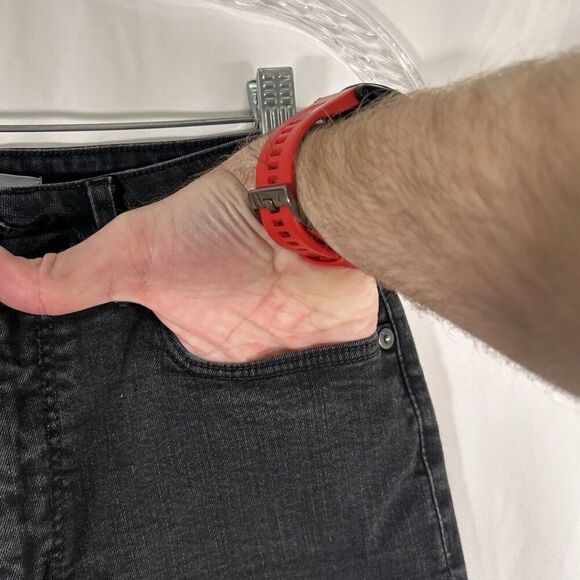 LOFT Jeans Women's 6 Black Denim Curvy Skinny High Rise Cotton Blend Pockets - Picture 4 of 10